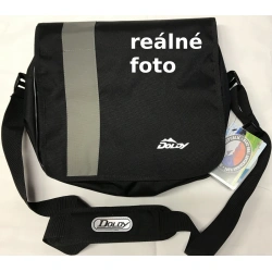 Doldy Mesenger Bag Cordura cerna realne foto