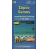 ORAMA 210 Samos 50 000 turisticka mapa