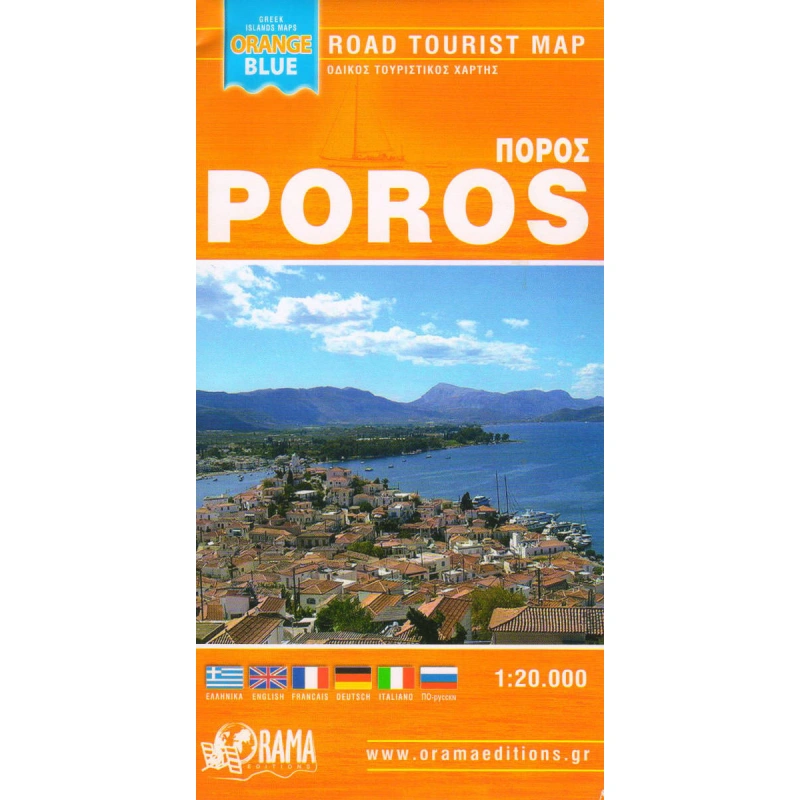 ORAMA Poros 20 000 turisticka mapa