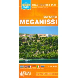 ORAMA Meganisi 20 000 turisticka mapa