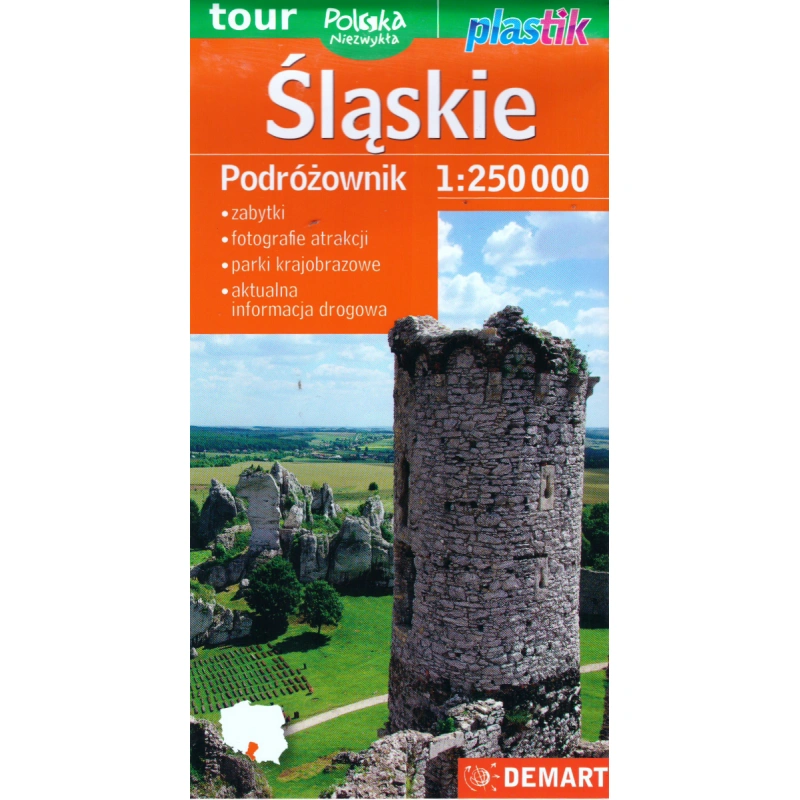DEMART Slaskie Slezske vojvodstvi 250 000 automapa