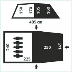 Jurek Family 5 rodinny stan 2 loznice rozmery