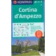 Kompass 55 Cortina d'Ampezzo 1:50 000