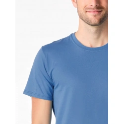 CityZen Agen modrofialova panske triko kratky rukav 100 bavlna 1