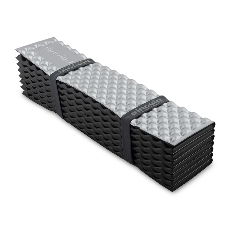 Pinguin Fold Alu Mat skladaci penova karimatka 185x55x1,5 cm s reflexni vrsvou stribrna