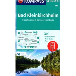 Kompass 063 Bad Kleinkirchheim 1:25 000 