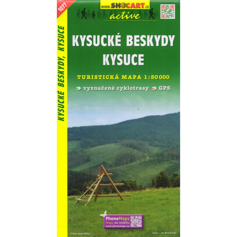 SHOCart 1077 Kysucke Beskydy, Kysuce 50 000