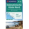 Kompas 2901 Dalmatinische Kuste Nord 100 000