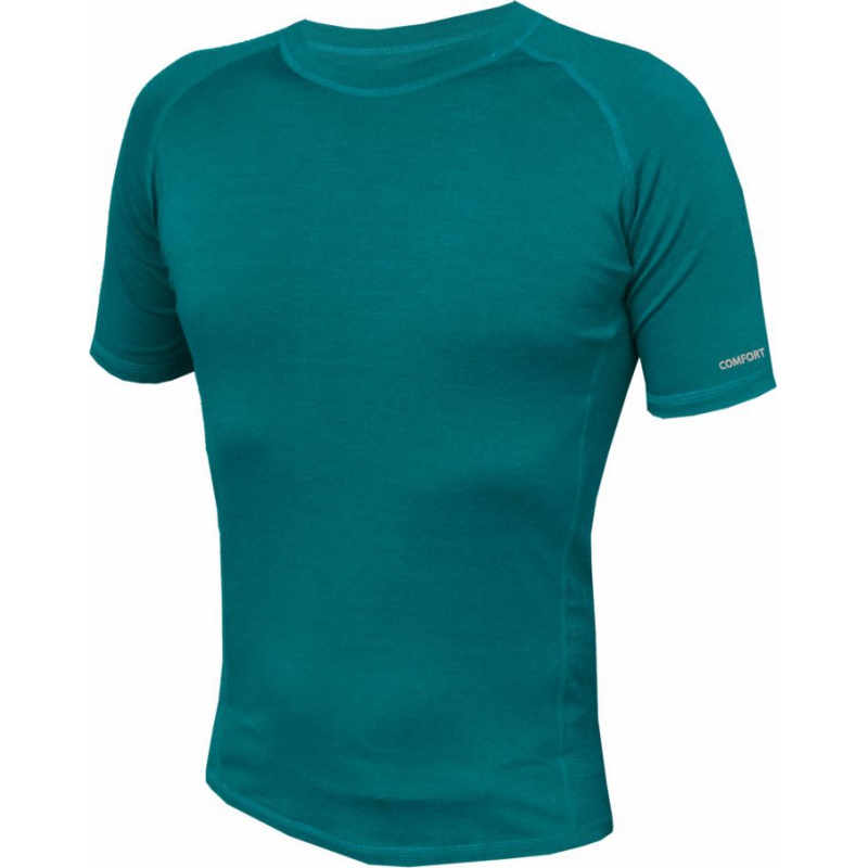 Jitex Kamad 902 TES zelena panske triko kratky rukav Merino vlna