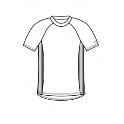 Jitex Kamad 902 TES zelena panske triko kratky rukav Merino vlna 1