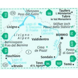 96 Bormio, Livigno, Valtellina 50 000 Oblast
