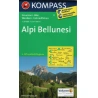 Kompas 77 Alpi Bellunesi 50 000
