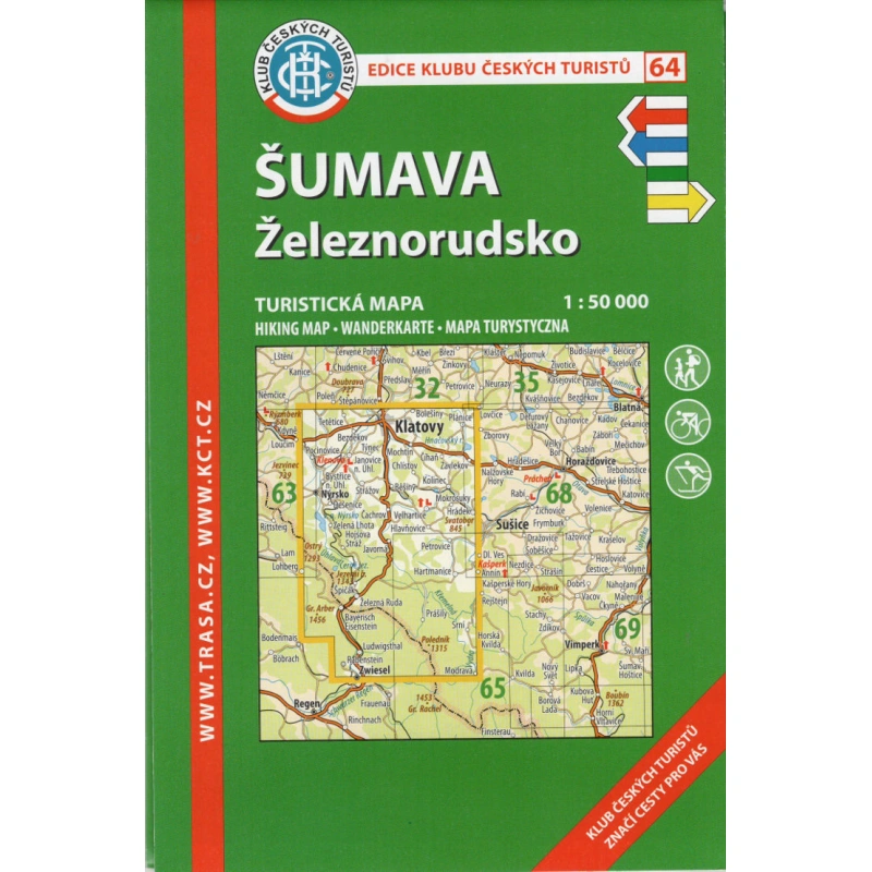 KcT 64 sumava, zeleznorudsko 50 000