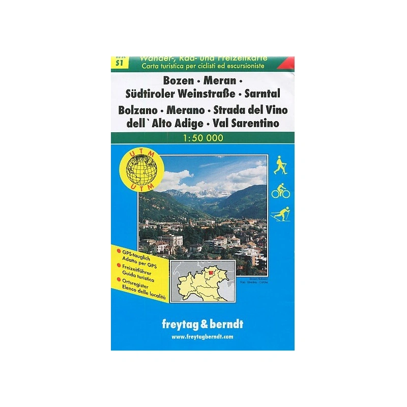 Freytag & Berndt WK S1 Bolzano, Merano, Val Sarentino 50 000