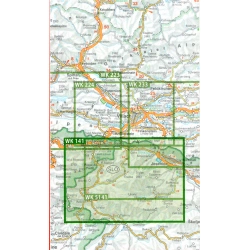 Freytag & Berndt WK 141 Julske Alpy 50 000 Oblast