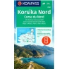 Kompas 2250 Korsika sever 50 000 turisticka mapa