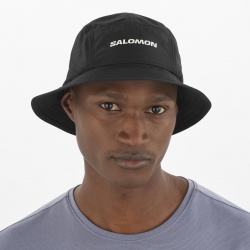 Salomon Shkout Bucket hat U deep black C24789 unisex outdoorovy prodysny klobouk 2