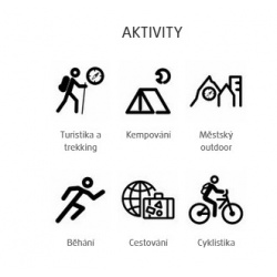 High Point Road Runner 50 Pants black panske ultralehke nepromokave kalhoty BlocVent 2