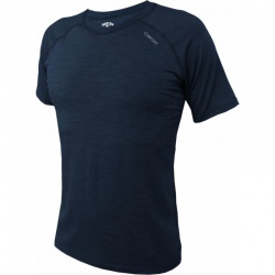 Jitex Ibrit 901 Ts tmave modra panske triko kratky rukav Merino vlna0595 