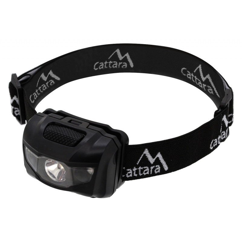 Cattara celovka LED 80lm cerna 13120