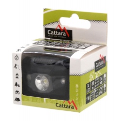 Cattara celovka LED 80lm cerna 13120 5