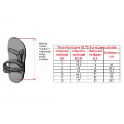 _Teva Hurricane XLT2 Sunscape M 1169133 WLS panske paskove sandaly i do vody zmereno