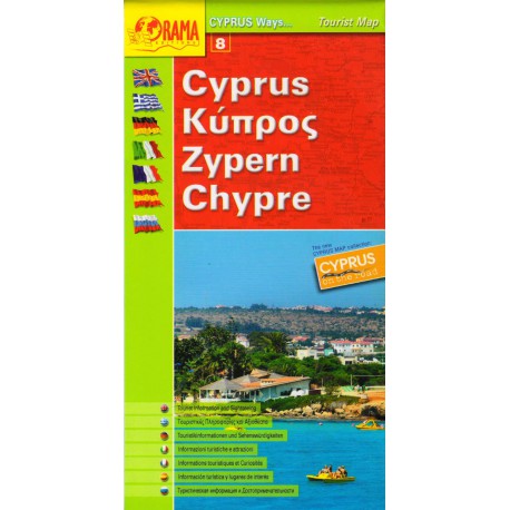 ORAMA Cyprus/Kypr 1:320 000 automapa