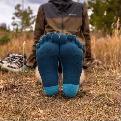 Injinji TRAIL Midweight Coolmax Mini-Crew midnight nizke prstove ponozky 4