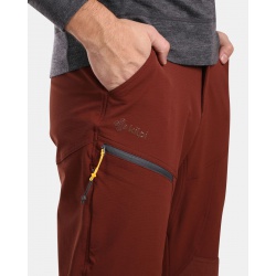 Kilpi Villain M tmave cervena WM0411KIDRD panske outdoorove turisticke kalhoty 2