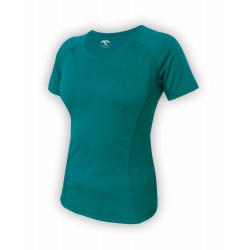 Jitex Kamada 801 Ts petrol damske triko kratky rukav Merino vlna