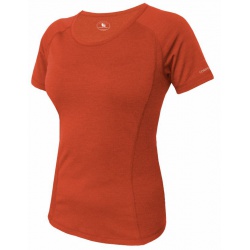 Jitex Kamada 801 Ts tmave oranzova damske triko kratky rukav Merino vlna