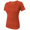 Jitex Kamada 801 Ts tmave oranzova damske triko kratky rukav Merino vlna