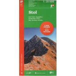 Geodetski Stol 25 000 turisticka mapa