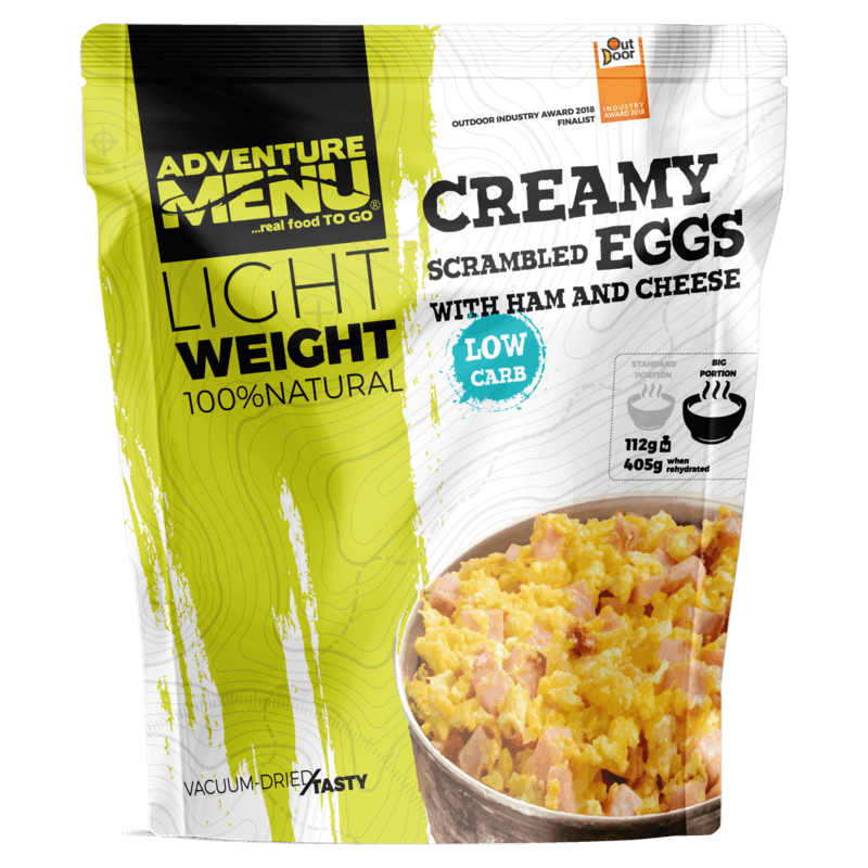 Adventure Menu Lightweight Kremova michana vajicka se sunkou a syrem 405 g susene jidlo
