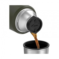 Thermos Termoska na napoje s madlem 1,2l - vojenska zelena 170028 1