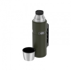 Thermos Termoska na napoje s madlem 1,2l - vojenska zelena 170028 2