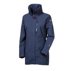 Progress Florence tm modra damsky softshellovy vodeodolny vetruodolny kabat delsi bunda 3