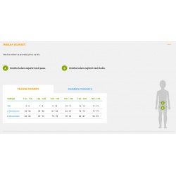 Husky Gunis Kids blue modre detske nepromokave zimni rostouci lyzarske kalhoty zmereno1