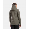 Kilpi Ravia-W tmave zelena WL0129 damska softshellova bunda s odepinaci kapuci 1