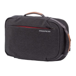Progres Manager 15l sedy melir mestsky batoh s kapsou na notebook a organizerem 1
