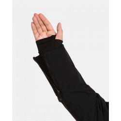 Kilpi Lorien-W cerna UL0106 damska nepromokava zimni lyzarska technicka bunda 5