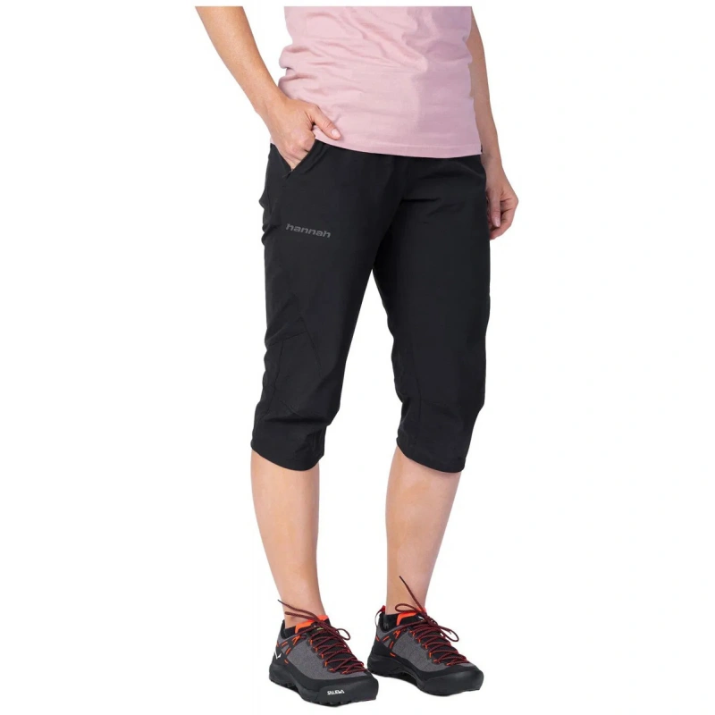 Hannah Atta Capri anthracite damske trictvrtecni turisticke kalhoty