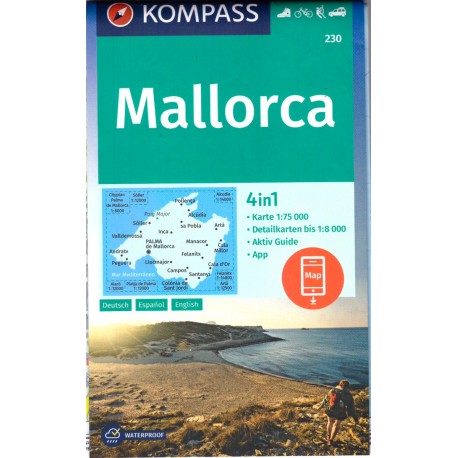 Kompass 230 Mallorca 1:75 000