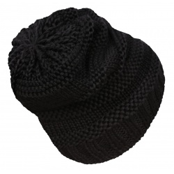 Husky Merhat 5 cerna damska pletena zimni cepice s fleecem s Merino vlnou1