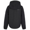 Husky Salex K cerna detska mirne zateplena softshellova bunda s kapuci 1