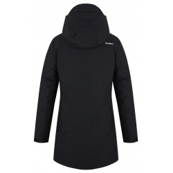 Husky Naveli L black damsky zimni vodeodolny kabat s kapuci 1