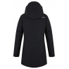 Husky Naveli L black damsky zimni vodeodolny kabat s kapuci 1