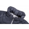Ocun Tsunami ECO Jacket W anthracite silver damska lehka perova bunda s kapuci DWR 5