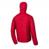 Ocun Tsunami ECO Jacket M red scarlet iron panska lehka perova bunda s kapuci DWR 5