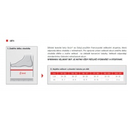 _Ocun Ribbit blue black detske lezecky na suchy zip  zmereno